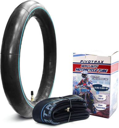 3.00-12 (80/100-12) 12″ Heavy Duty Inner Tube – 2 mm Thickness – TR4 Honda CRF70 CRF110 Suzuki DRZ110, JR80 Kawasaki KX65, KX110, KLX110 Yamaha TTR90, PW80 Coolster TaoTao Razor SYX Moto