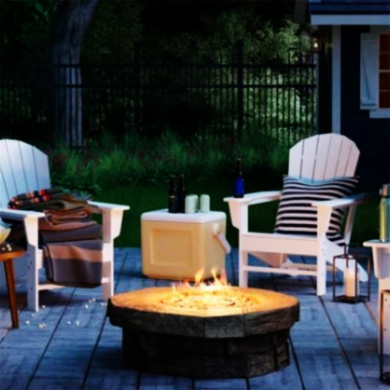 12″ H X 37″ W Outdoor Fire Pit Table,Outdoor Fireplaces