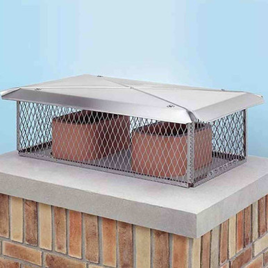 17″ x 29″ Gelco Stainless Steel Multi-Flue Chimney Cap – COP13231